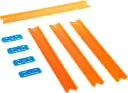 Hot Wheels – סט מסילות 4 ישרות + 4 מחברים