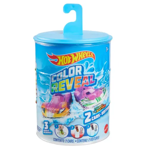 [02502736] Hot Wheels® Color Reveal – זוג מכוניות בגילוי צבעוני משתנה